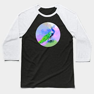 Peacock Dream Baseball T-Shirt